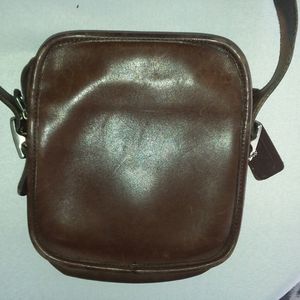 Vintage Leather Coach Crossbody